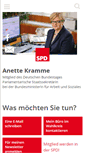 Mobile Screenshot of anette-kramme.de